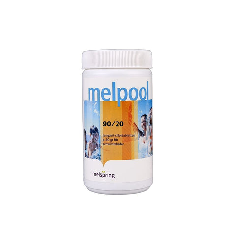 Melpool 90/20g langsam lösliche Chlortabletten bis 30m³ Pools
